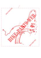PARAFANGO POSTERIORE CORTO per Triumph Bonneville BOBBER BLACK
