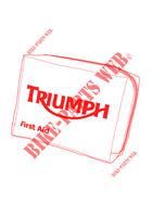 KIT DI PRONTO SOCCORSO DIN 13167 per Triumph STREET TRIPLE 675 2013 -
