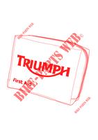 KIT DI PRONTO SOCCORSO DIN 13167 per Triumph STREET TRIPLE 675 R 2013 - 2016
